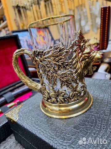 Подстаканник «Лев» купить с доставкой Подстаканник «Лев»